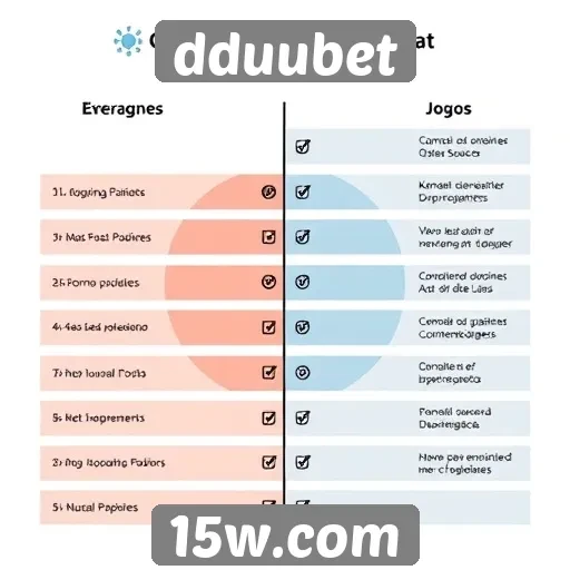 Comparativo entre dduubet e outras plataformas de jogos