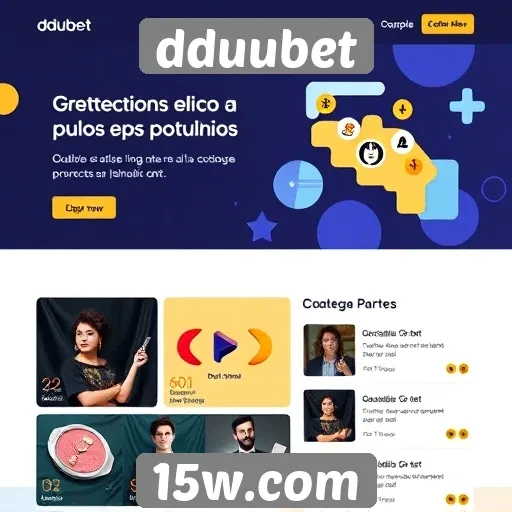 Análise da interface de usuário do site dduubet
